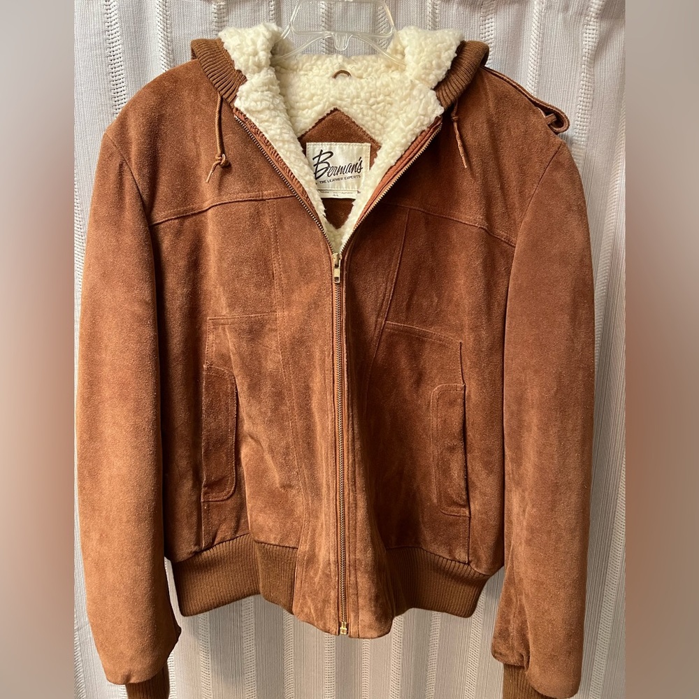 Vintage Berman’s Men’s Leather Jacket.